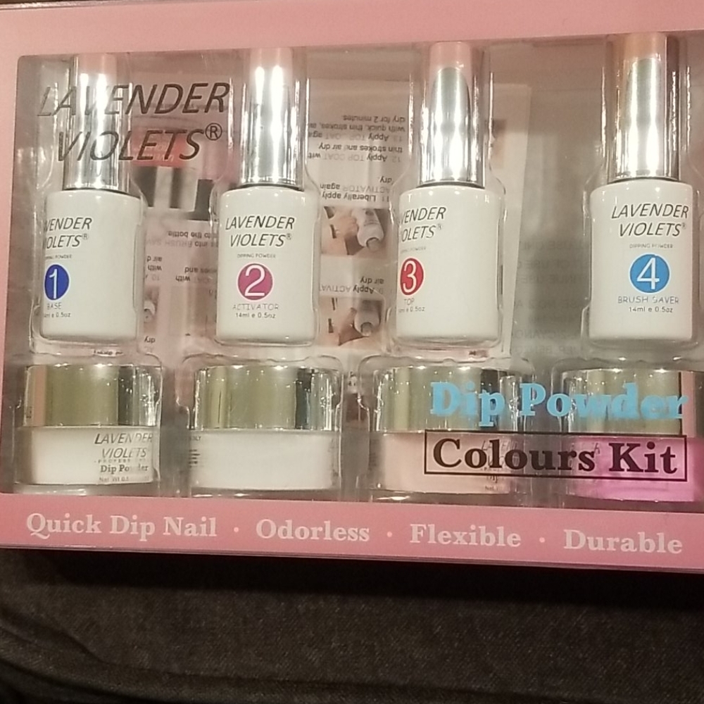 NEW Lavender Violets Dip Powder Colours Kit